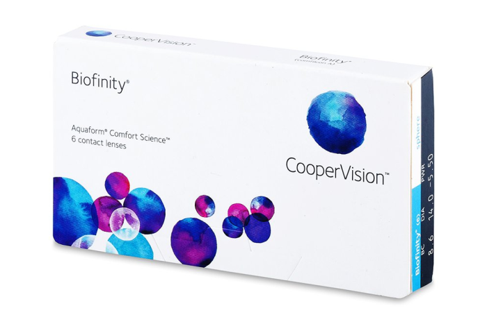 Biofinity - 6 lentes